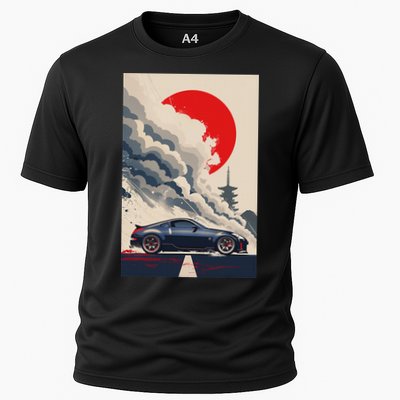 350 Jdm Race Car Scene Z33 Tuning Drift Import Cooling Performance Crew T-Shirt