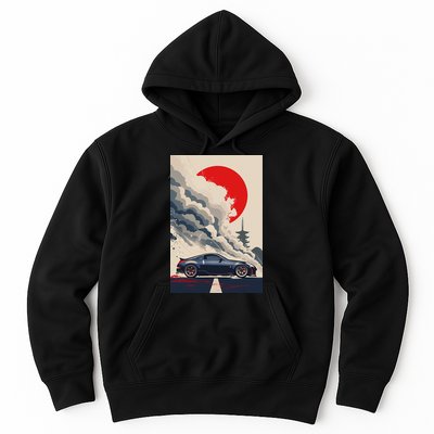 350 Jdm Race Car Scene Z33 Tuning Drift Import Hoodie