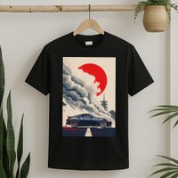 350 Jdm Race Car Scene Z33 Tuning Drift Import T-Shirt
