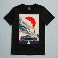 350 Jdm Race Car Scene Z33 Tuning Drift Import T-Shirt