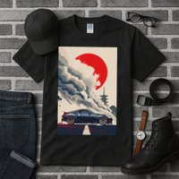 350 Jdm Race Car Scene Z33 Tuning Drift Import Tall T-Shirt