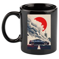 350 Jdm Race Car Scene Z33 Tuning Drift Import 11oz C Handle Ceramic Mug