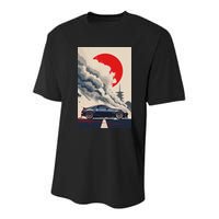 350 Jdm Race Car Scene Z33 Tuning Drift Import Youth Performance Sprint T-Shirt