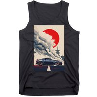 350 Jdm Race Car Scene Z33 Tuning Drift Import Tank Top