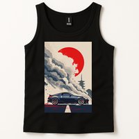 350 Jdm Race Car Scene Z33 Tuning Drift Import Tank Top