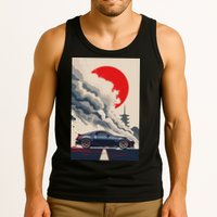 350 Jdm Race Car Scene Z33 Tuning Drift Import Tank Top