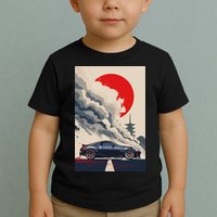 350 Jdm Race Car Scene Z33 Tuning Drift Import Toddler T-Shirt