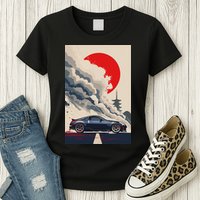 350 Jdm Race Car Scene Z33 Tuning Drift Import Womens T-Shirt