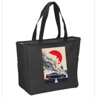 350 Jdm Race Car Scene Z33 Tuning Drift Import Zip Tote Bag