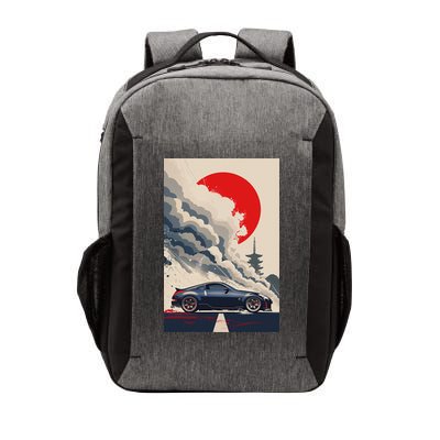 350 Jdm Race Car Scene Z33 Tuning Drift Import Vector Backpack