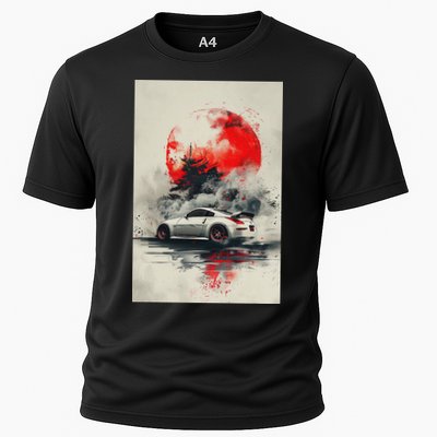 350 Jdm Race Car Scene Z33 Tuning Drift Import Cooling Performance Crew T-Shirt