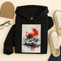 350 Jdm Race Car Scene Z33 Tuning Drift Import Hoodie