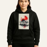 350 Jdm Race Car Scene Z33 Tuning Drift Import Hoodie