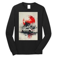350 Jdm Race Car Scene Z33 Tuning Drift Import Long Sleeve Shirt