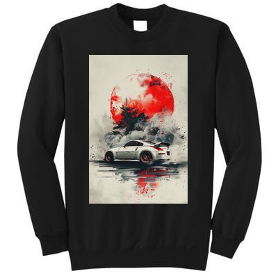 350 Jdm Race Car Scene Z33 Tuning Drift Import Sweatshirt