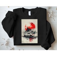 350 Jdm Race Car Scene Z33 Tuning Drift Import Sweatshirt