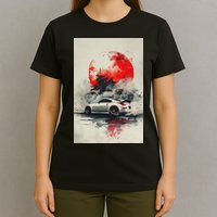 350 Jdm Race Car Scene Z33 Tuning Drift Import T-Shirt