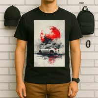 350 Jdm Race Car Scene Z33 Tuning Drift Import T-Shirt