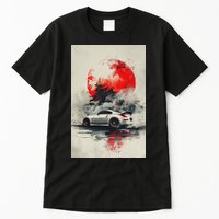 350 Jdm Race Car Scene Z33 Tuning Drift Import Tall T-Shirt