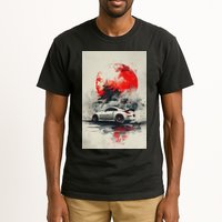 350 Jdm Race Car Scene Z33 Tuning Drift Import Tall T-Shirt