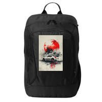 350 Jdm Race Car Scene Z33 Tuning Drift Import City Backpack