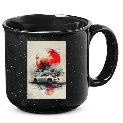 350 Jdm Race Car Scene Z33 Tuning Drift Import 15oz Campfire Ceramic Mug