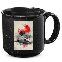 350 Jdm Race Car Scene Z33 Tuning Drift Import 15oz Campfire Ceramic Mug
