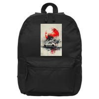 350 Jdm Race Car Scene Z33 Tuning Drift Import 16 in Basic Backpack