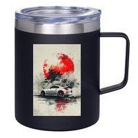 350 Jdm Race Car Scene Z33 Tuning Drift Import 12oz Stainless Steel Coffee Mug