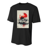 350 Jdm Race Car Scene Z33 Tuning Drift Import Youth Performance Sprint T-Shirt