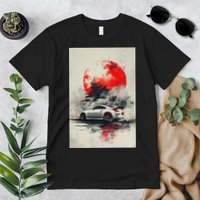 350 Jdm Race Car Scene Z33 Tuning Drift Import Premium T-Shirt