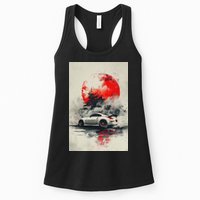 350 Jdm Race Car Scene Z33 Tuning Drift Import Womens Tank Top