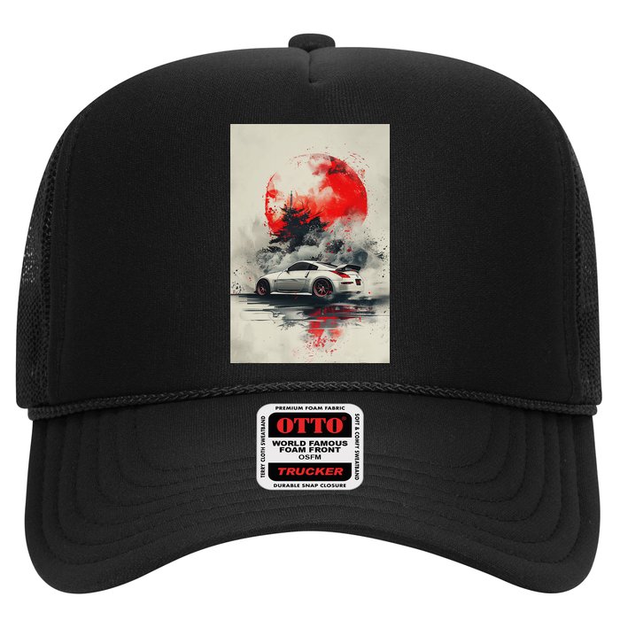350 Jdm Race Car Scene Z33 Tuning Drift Import Hat