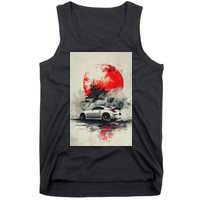 350 Jdm Race Car Scene Z33 Tuning Drift Import Tank Top