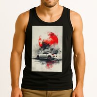 350 Jdm Race Car Scene Z33 Tuning Drift Import Tank Top