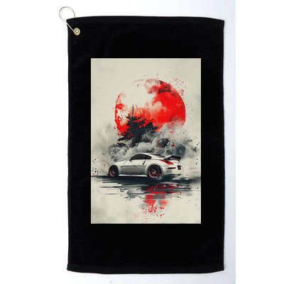 350 Jdm Race Car Scene Z33 Tuning Drift Import Golf Towel