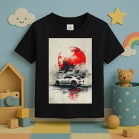 350 Jdm Race Car Scene Z33 Tuning Drift Import Toddler T-Shirt