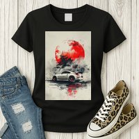 350 Jdm Race Car Scene Z33 Tuning Drift Import Womens T-Shirt