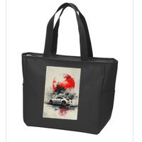 350 Jdm Race Car Scene Z33 Tuning Drift Import Zip Tote Bag