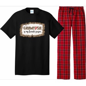 30o Leopard Crawfish Is My Favorite Season Crawfish Lover Meaningful Gift Pajama Set