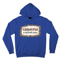 30o Leopard Crawfish Is My Favorite Season Crawfish Lover Meaningful Gift Hoodie