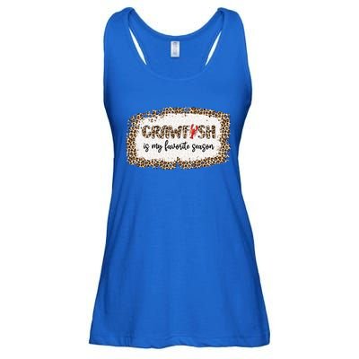 30o Leopard Crawfish Is My Favorite Season Crawfish Lover Meaningful Gift Ladies Essential Flowy Tank