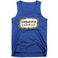 30o Leopard Crawfish Is My Favorite Season Crawfish Lover Meaningful Gift Tank Top