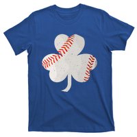 3 Leaf Clover Baseball St Patricks Day Catcher Shamrock Gift T-Shirt