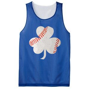 3 Leaf Clover Baseball St Patricks Day Catcher Shamrock Gift Mesh Reversible Basketball Jersey Tank