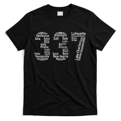 337 Lafayette Lake Charles Louisiana Acadiana Area Code T-Shirt
