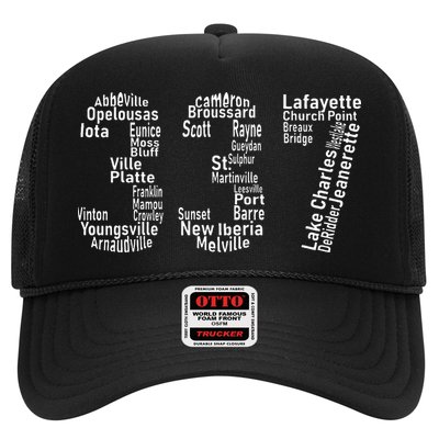 337 Lafayette Lake Charles Louisiana Acadiana Area Code Trucker Hat
