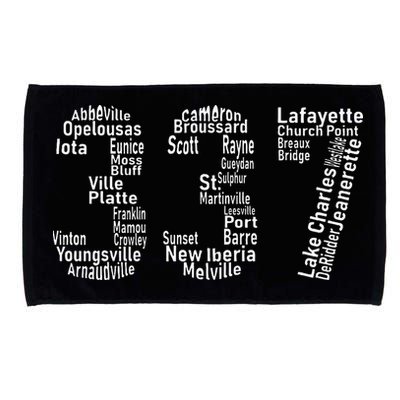 337 Lafayette Lake Charles Louisiana Acadiana Area Code Microfiber Hand Towel