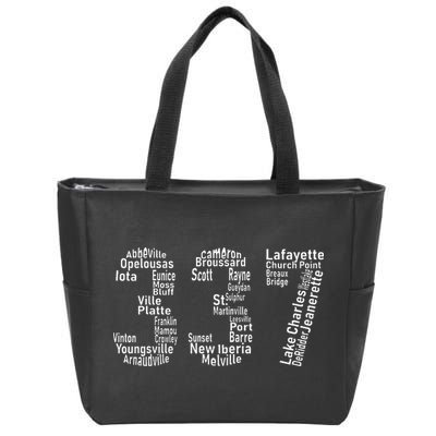 337 Lafayette Lake Charles Louisiana Acadiana Area Code Zip Tote Bag