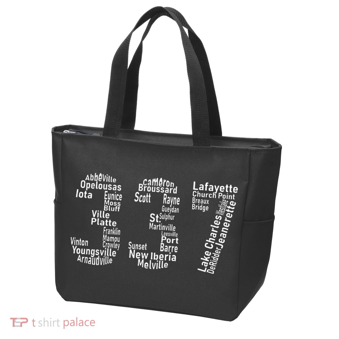 337 Lafayette Lake Charles Louisiana Acadiana Area Code Zip Tote Bag